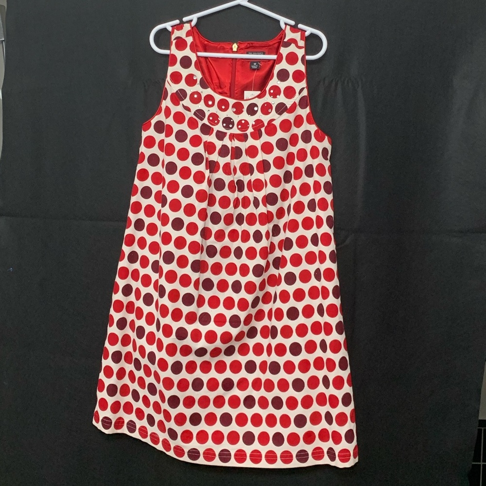 The Children’s Place Holiday Polka Dot Jumper / Dress Size 10